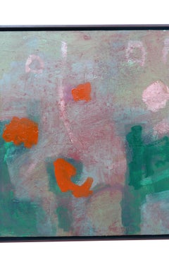 M P Landis Abstract Painting, "Monk 6 April in Paris"