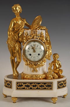 M. Planchon, Horloge « Allégorie de la fidélité à Henri IV », France, vers 1880