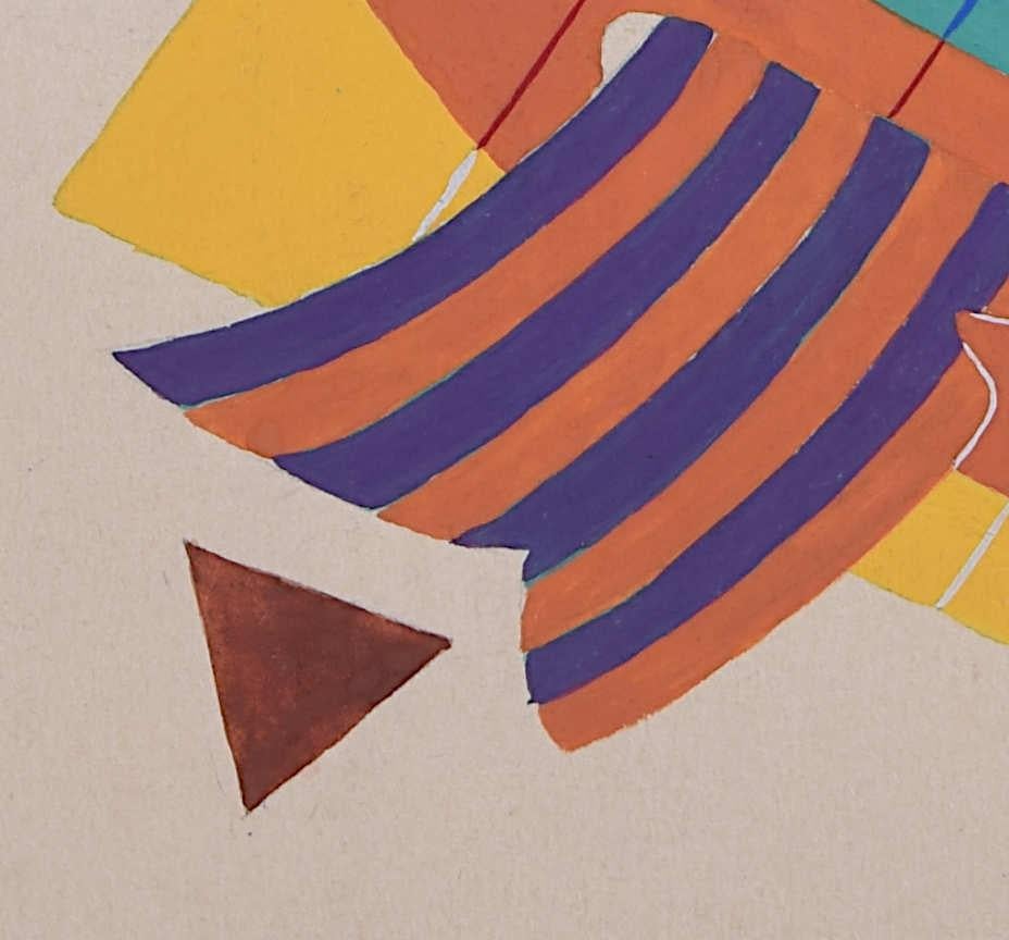 Abstract Form, vintage poster design by M R Webb im Angebot 4