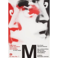 M R1960s German A1 Film Poster