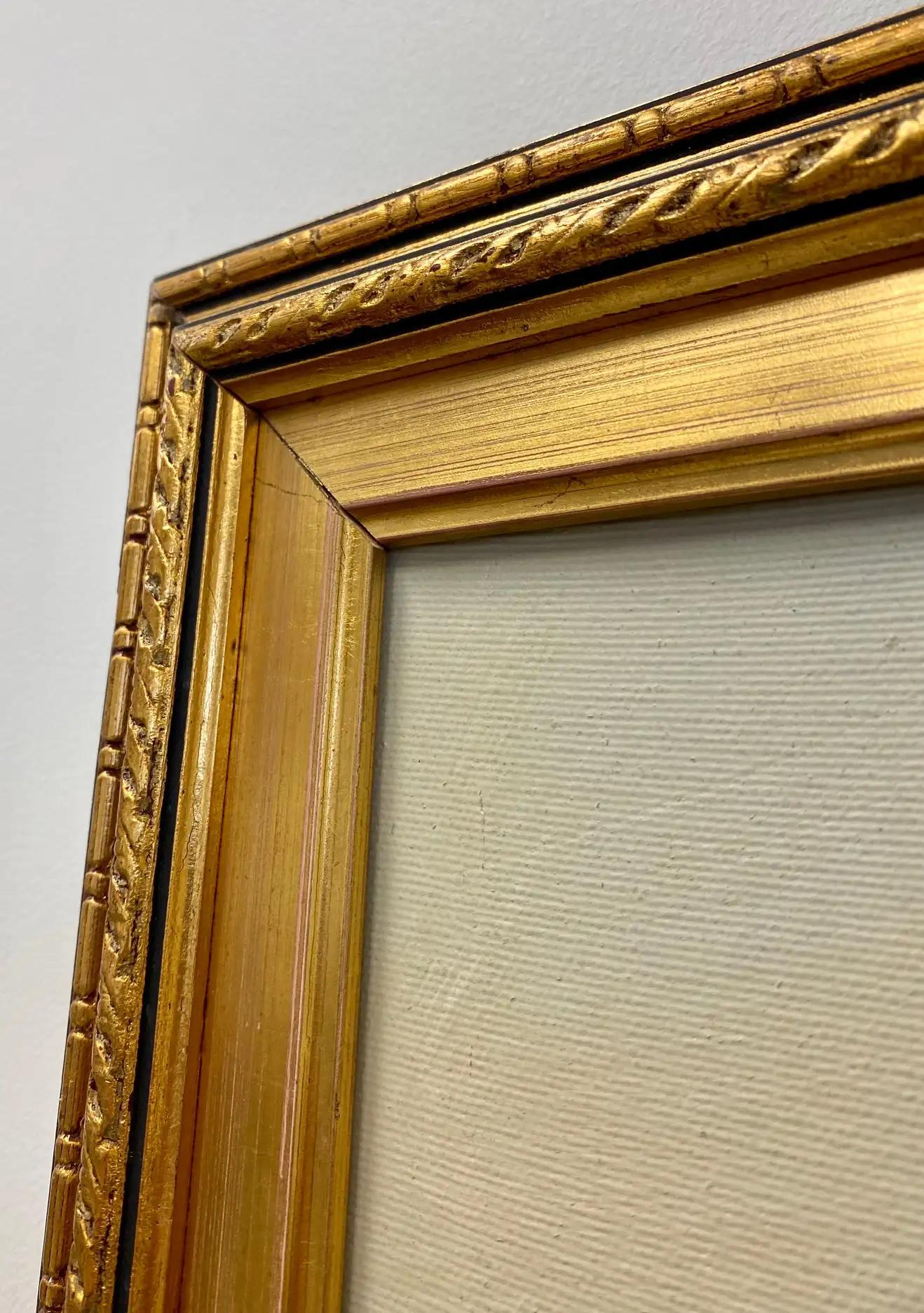 Olio impressionista su tela incorniciato e firmato dall'artista M. Rondelli 6