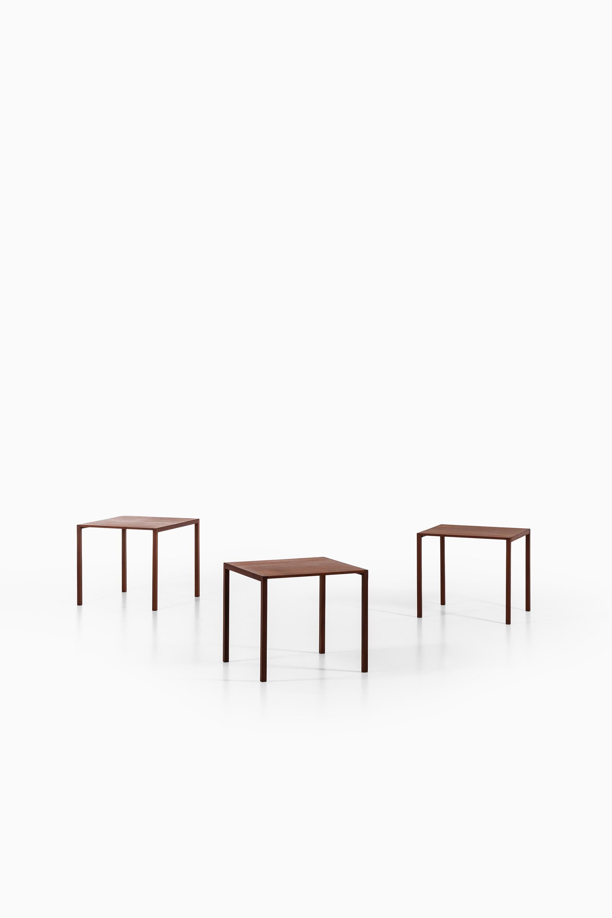 Danish M. Ryder & Eskild Pontoppidan Nesting Tables by Ludvig Pontoppidan in Denmark For Sale