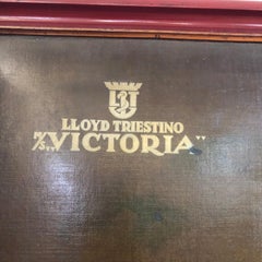 M/S Victoria Lloyd Triesino Original Period Poster Paolo Klodic Italy circa 1931
