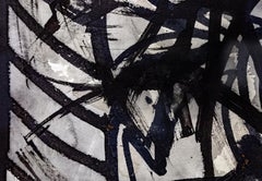 M. Saffell Gardner "Mt. Vernon Haiku", Tinta Sumi sobre papel de acuarela