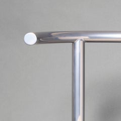 M Series -  Minimalist Stainless Steel Metal Soft Chair