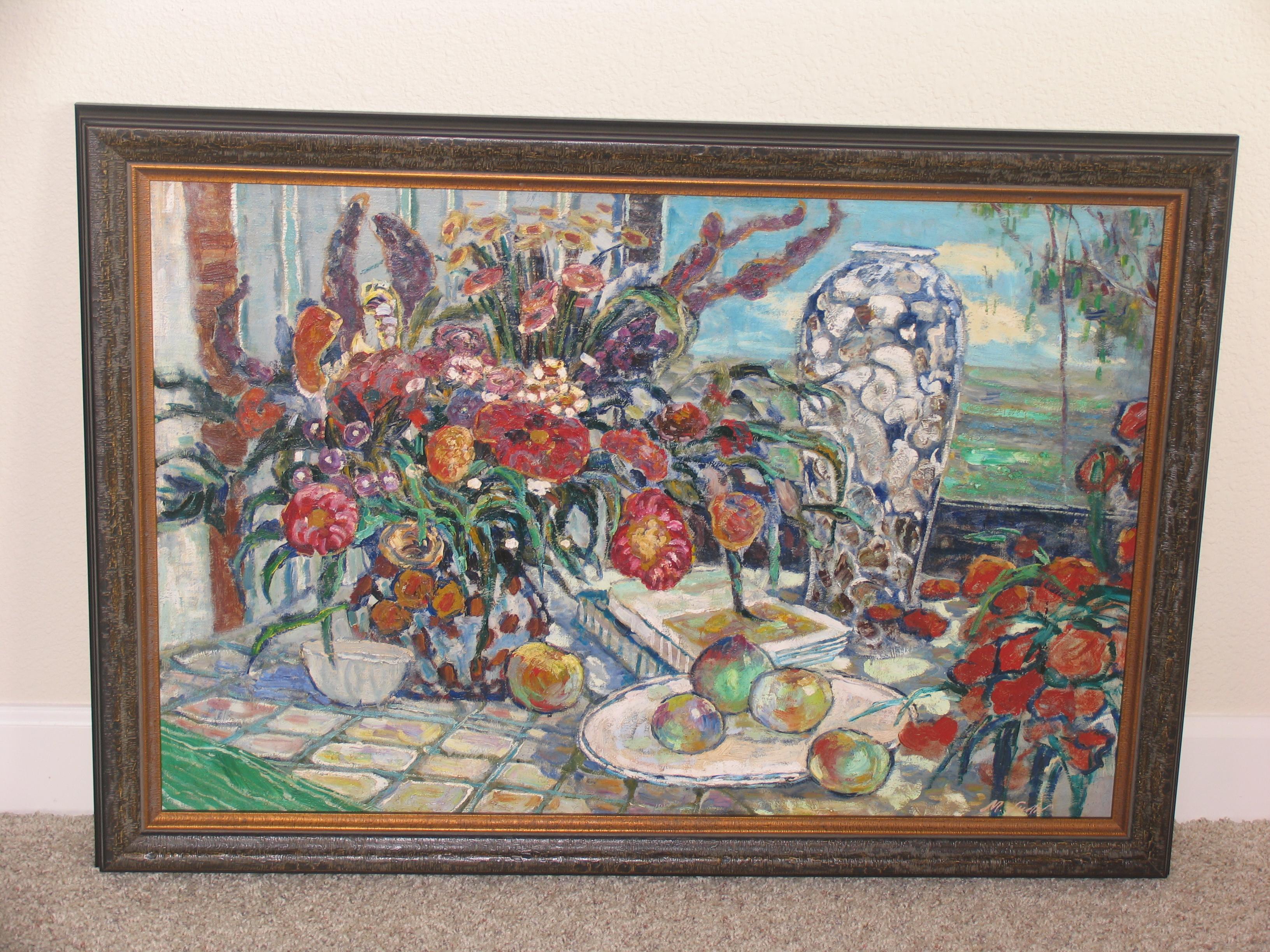 None - Impressionist Painting by M. Shaw