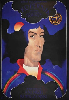 Kopernik - Retro Poster by M. Swierzy - 1974