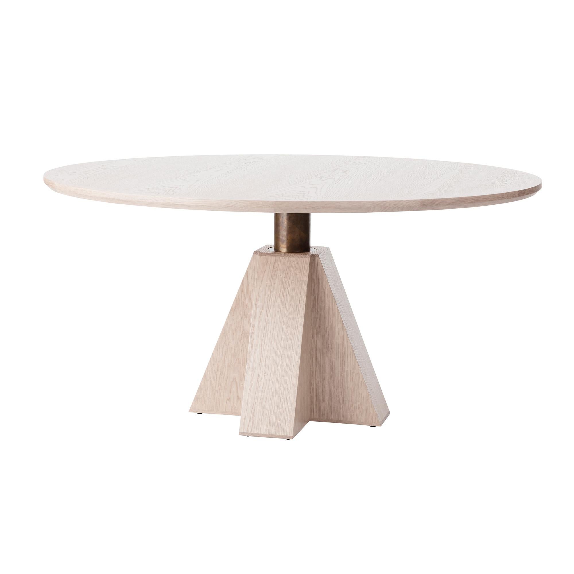 Australian M-Table by Daniel Boddam, Smoked/Stained Oak For Sale