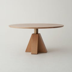 M-Table by Daniel Boddam, 47.5" D - Natural Oak