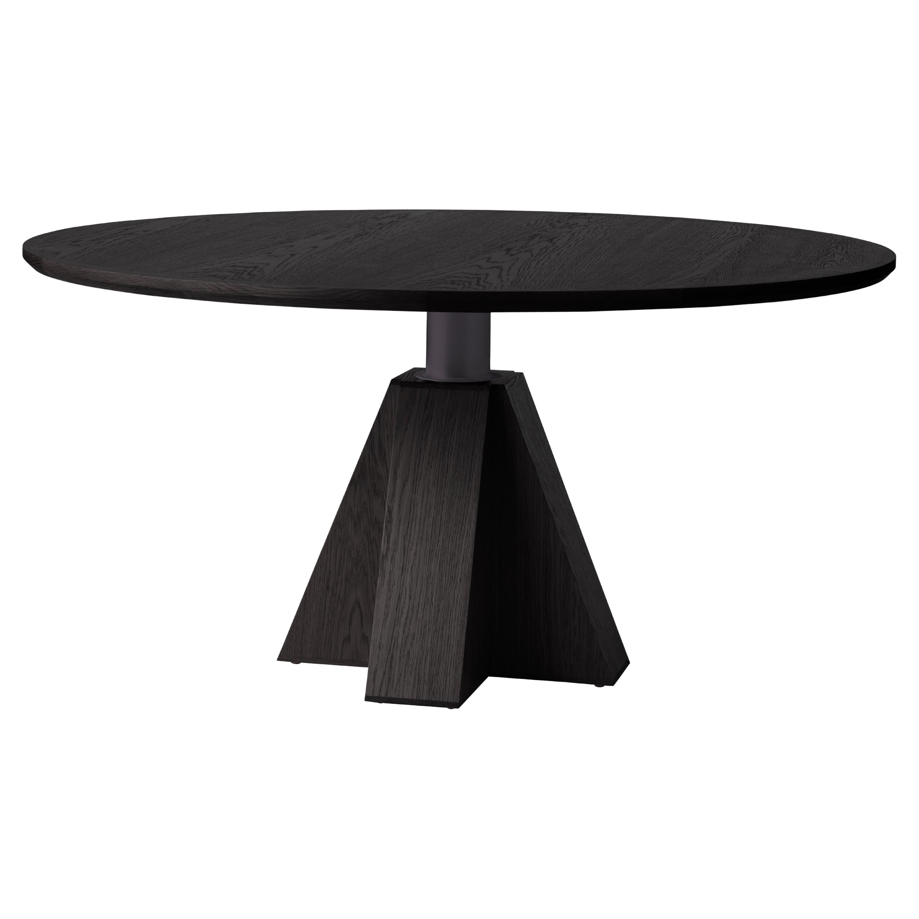 Table M-Table de Daniel Boddam, en chêne fumé/teinté de 47,5 po. (P) en vente