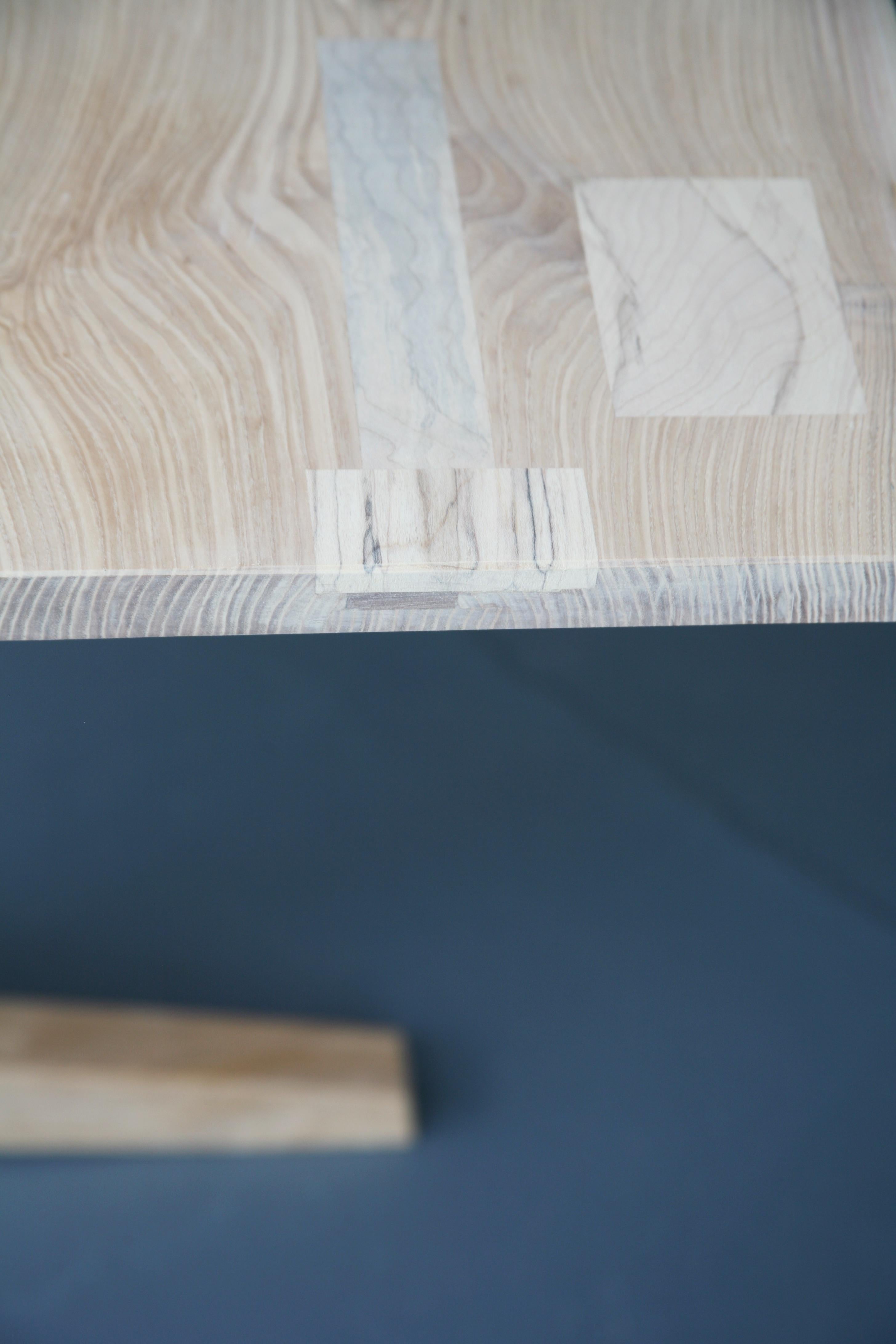 'M' Table - George Nakashima inspired Ash Trestle Table 1