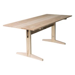 'M' Table - George Nakashima inspired Ash Trestle Table