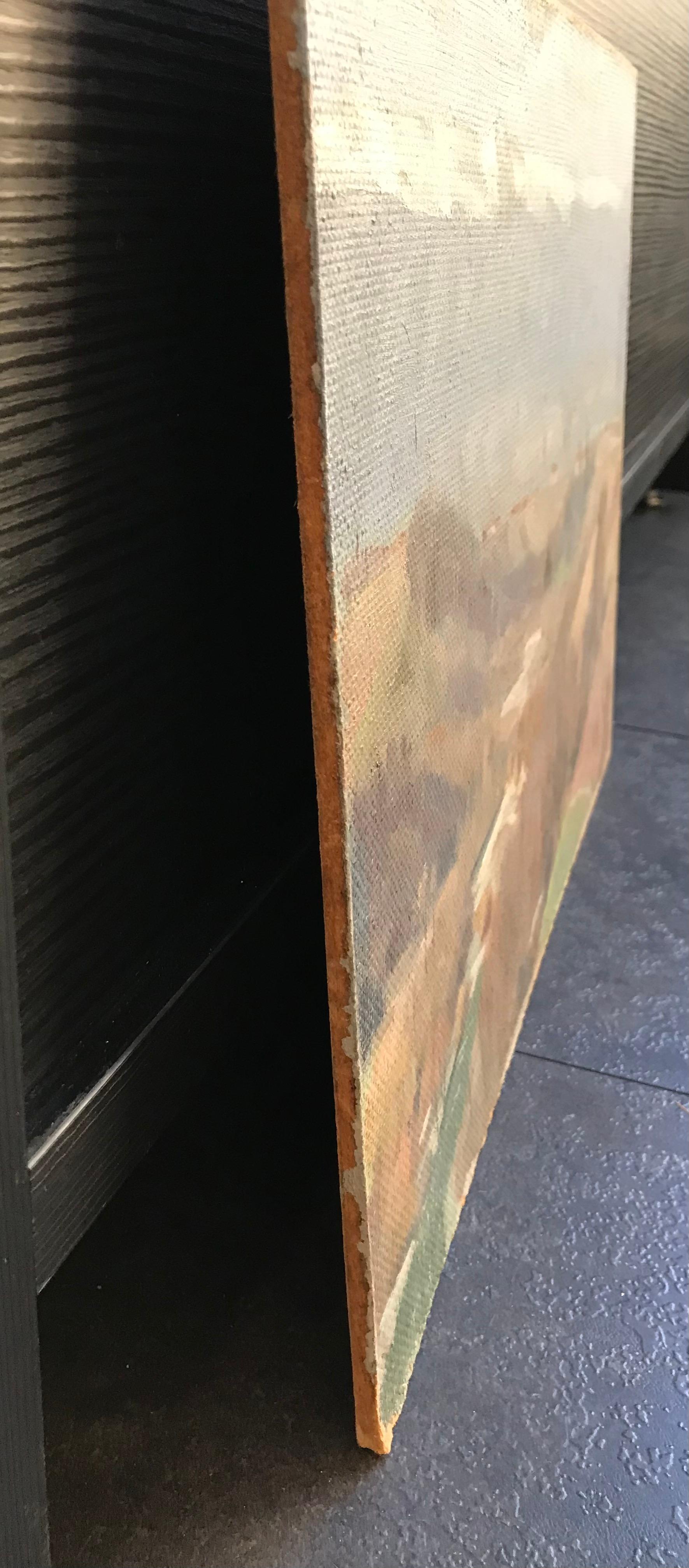 Paisaje de M. Terraz - Óleo sobre cartón en venta 5