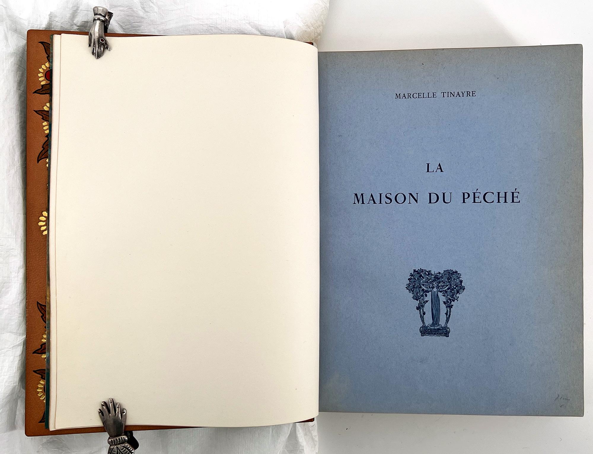 M. Tinnayre, La Maison Du Péché, with H. Jourdain Etchings, Mylander Binding For Sale 9