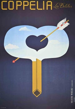 Sonderanfertigung des Theater-Manifesto – Offsetdruck von M. Urbaniec – 1975