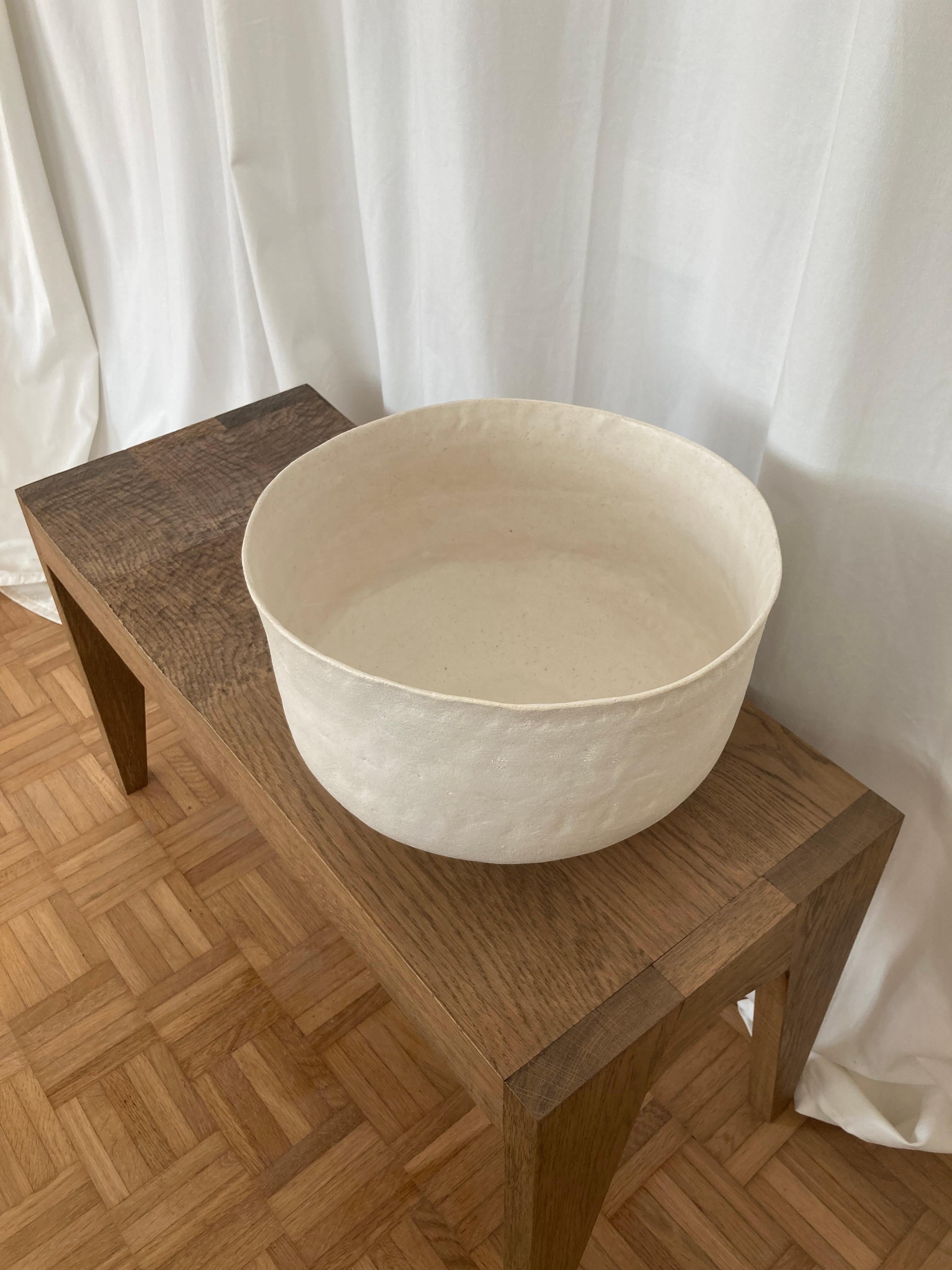 Altro Vaso Toutes Les in bianco opaco, misura media di Mathilde Martin in vendita
