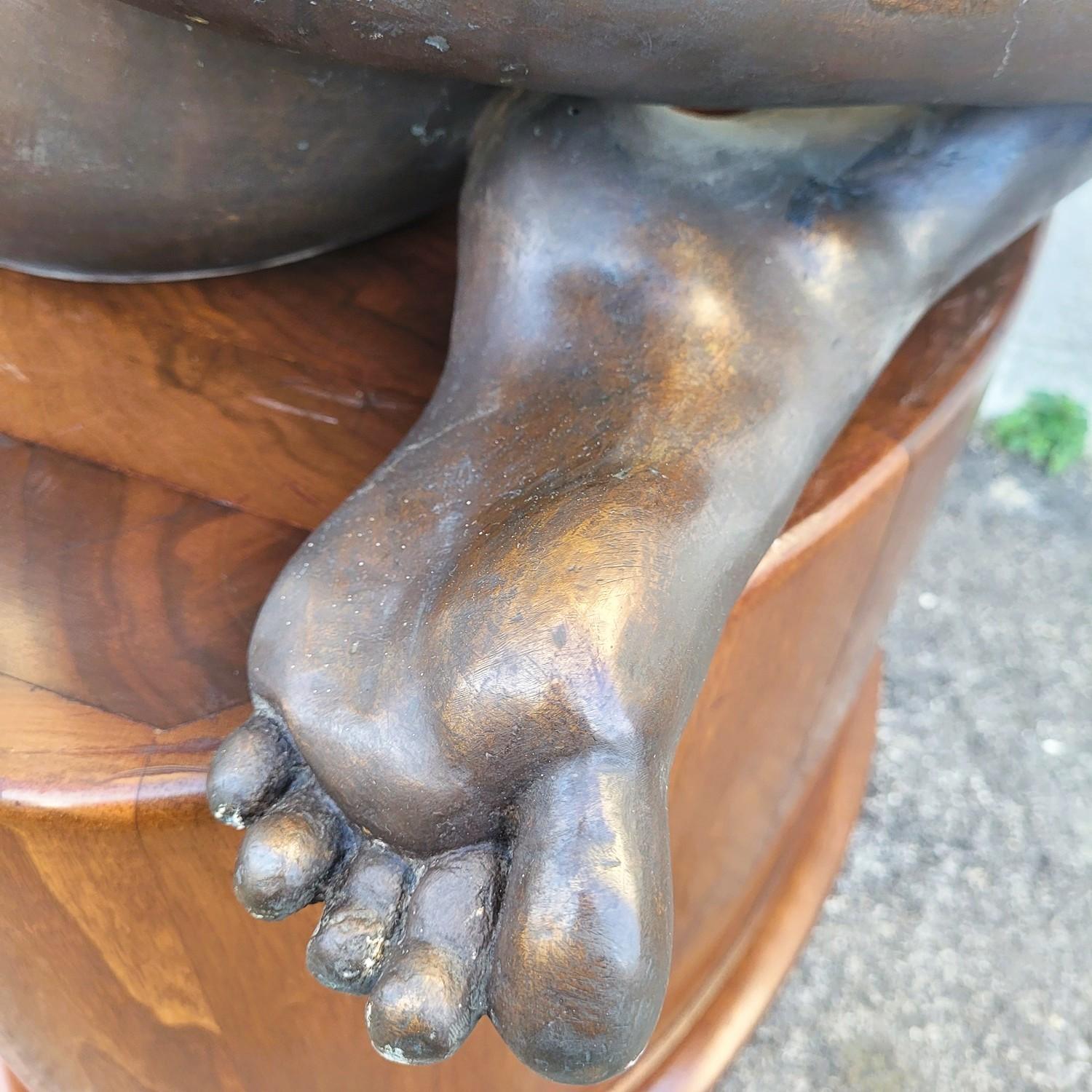M Ventura, Desnudo de mujer, Bronce firmado, Finales del siglo XX en venta 9