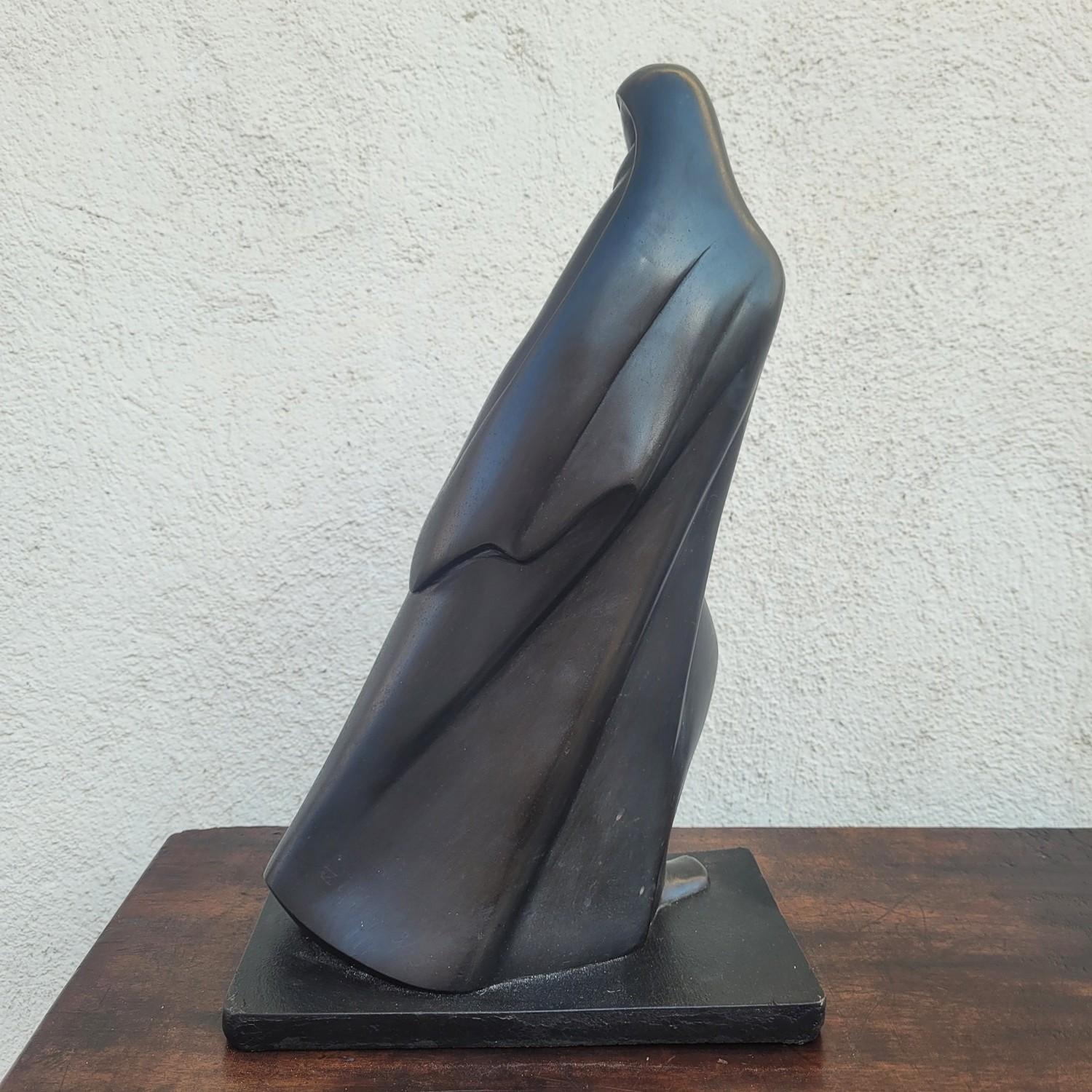 M. I., La moglie di Lot, scultura in bronzo firmata, XX secolo in vendita 4