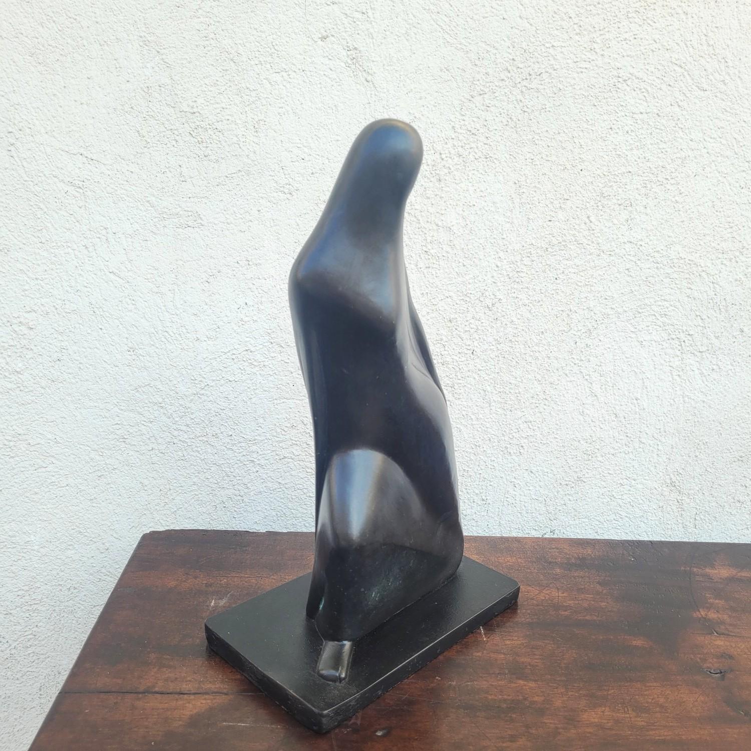 M. I., La moglie di Lot, scultura in bronzo firmata, XX secolo in vendita 11