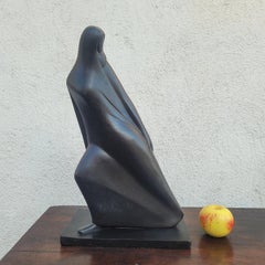 M Ziffer, Lot's Wife, Signed Bronze Sculpture, 20th Century