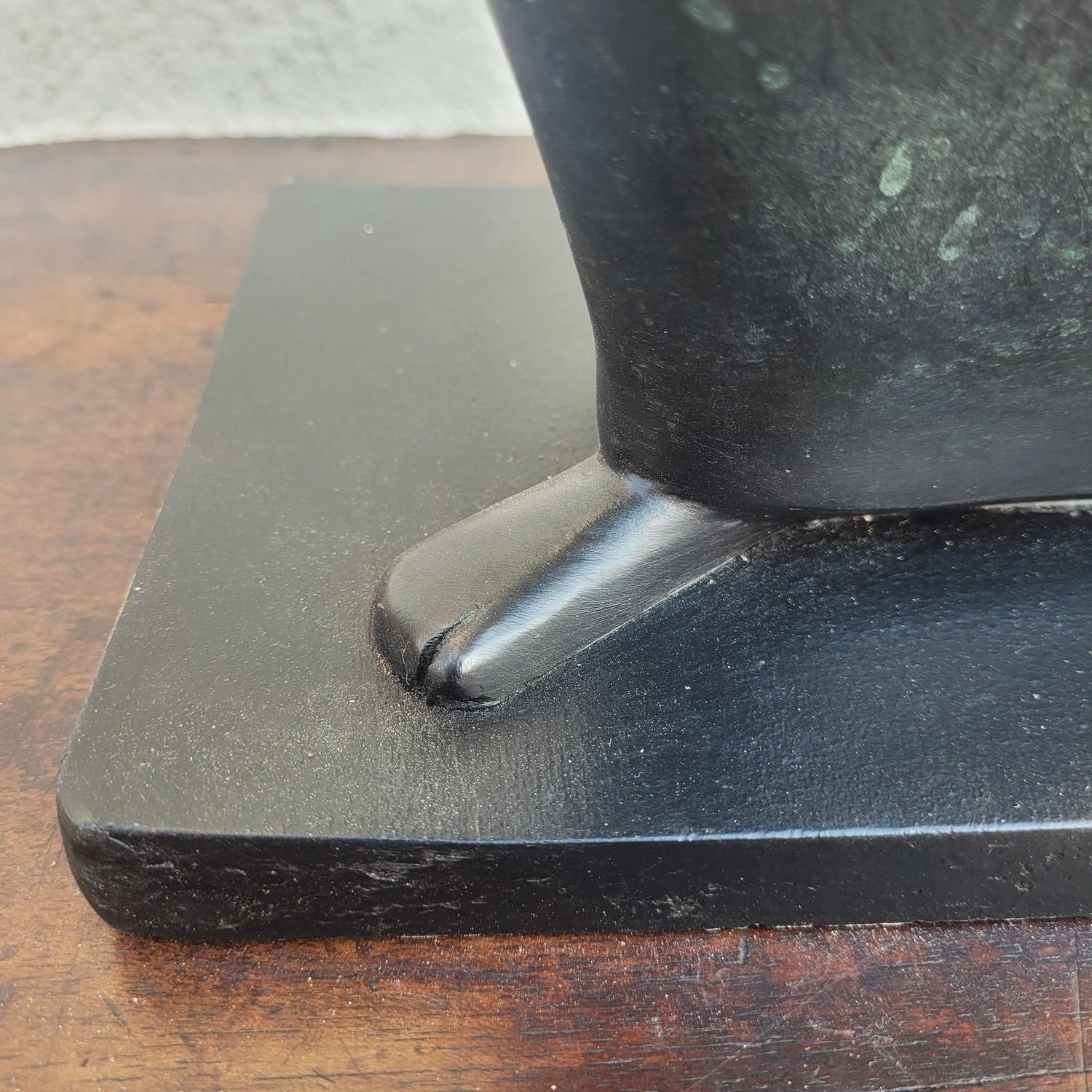 Mid-Century moderno M. I., La moglie di Lot, scultura in bronzo firmata, XX secolo in vendita