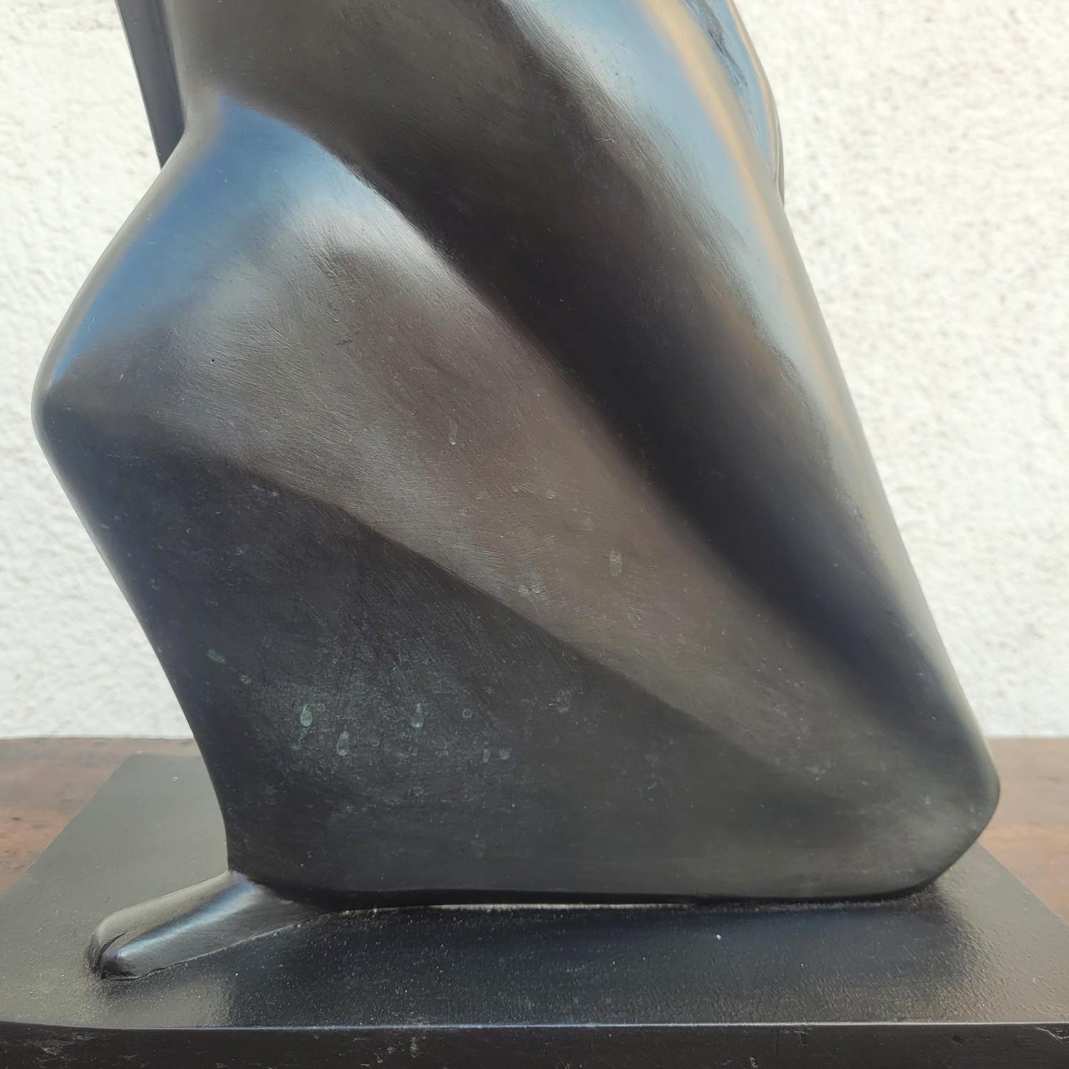 Israeliano M. I., La moglie di Lot, scultura in bronzo firmata, XX secolo in vendita