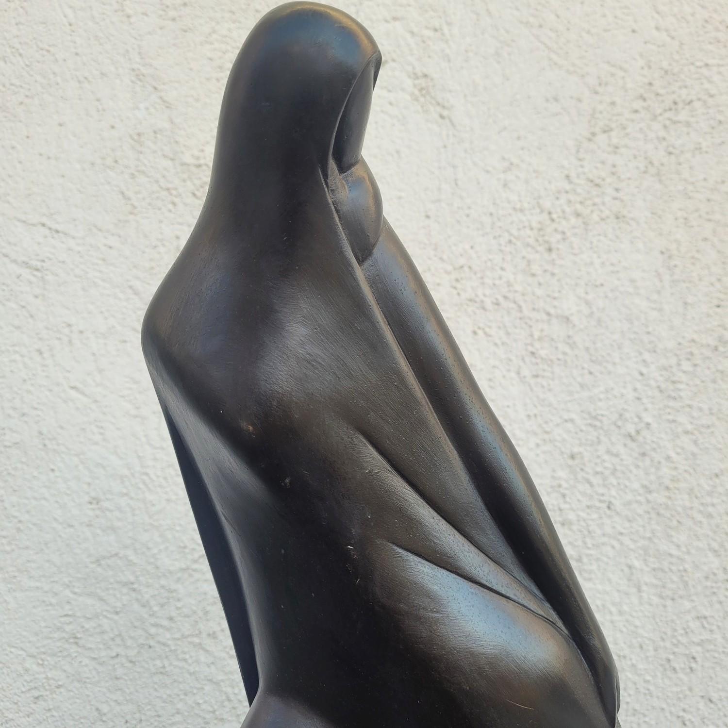 M. I., La moglie di Lot, scultura in bronzo firmata, XX secolo In condizioni buone in vendita a MARSEILLE, FR