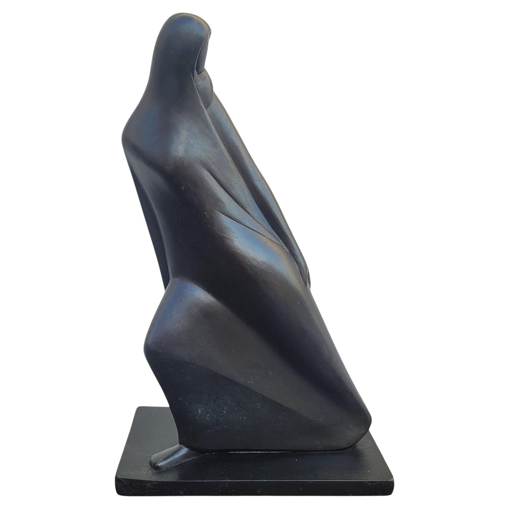 M. I., La moglie di Lot, scultura in bronzo firmata, XX secolo in vendita