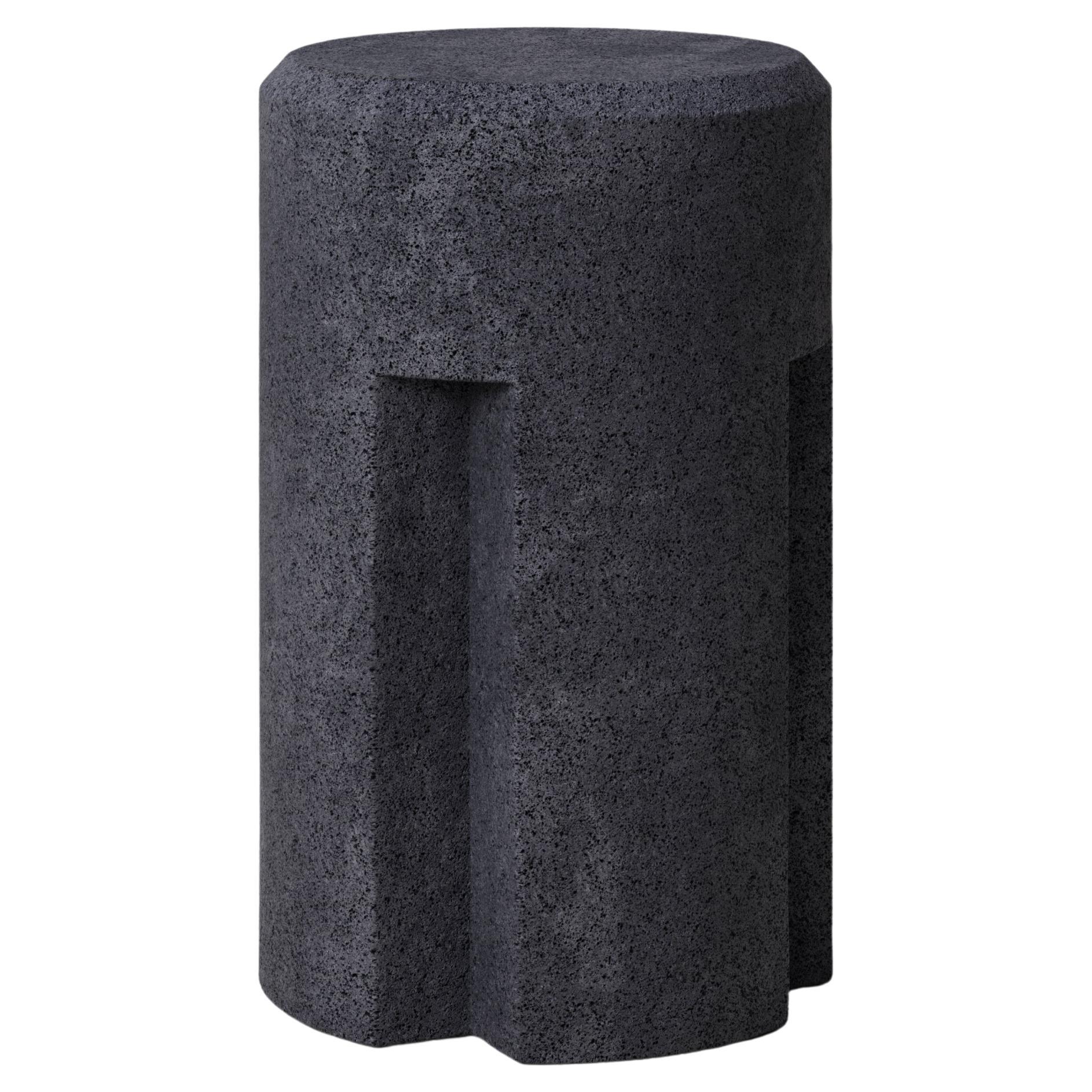 M_003 Counter Stool designed by Studio Le Cann for Monolith, Lava Rock