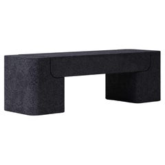 M_005 Lava Rock Bench by Monolith Studio