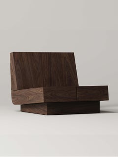 M_007 Lounge Chair by Monolith Studio, Walnut