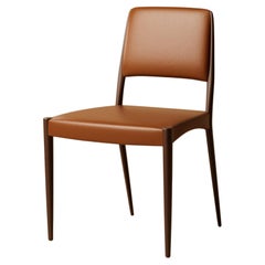 M.03 Carved Dining Side Chair / Natural Walnut by Lusano