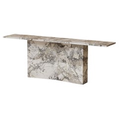M.04 Stone Console Table / Invisible Gray by Lusano