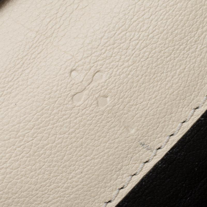 M2Malletier Off-white/Black Leather Amor Fati Crossbody Bag 4