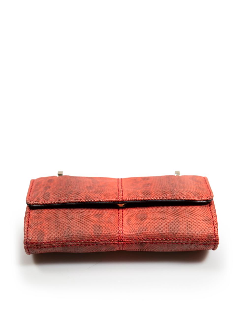 Women's M2Malletier Red Leather La Fleur Du Mal Top Handle Bag For Sale