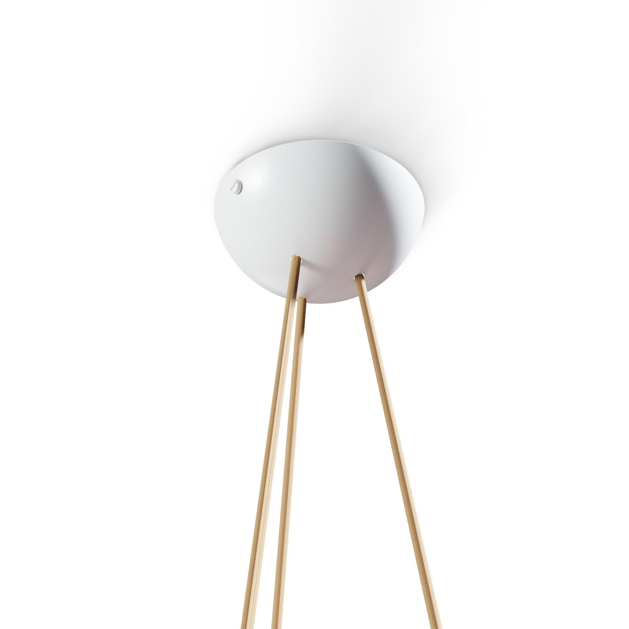 Postmoderno Lampada a sospensione M4 Green and White di Disderot in vendita