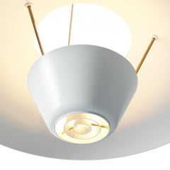 M4 Red And White Pendant Lamp by Disderot
