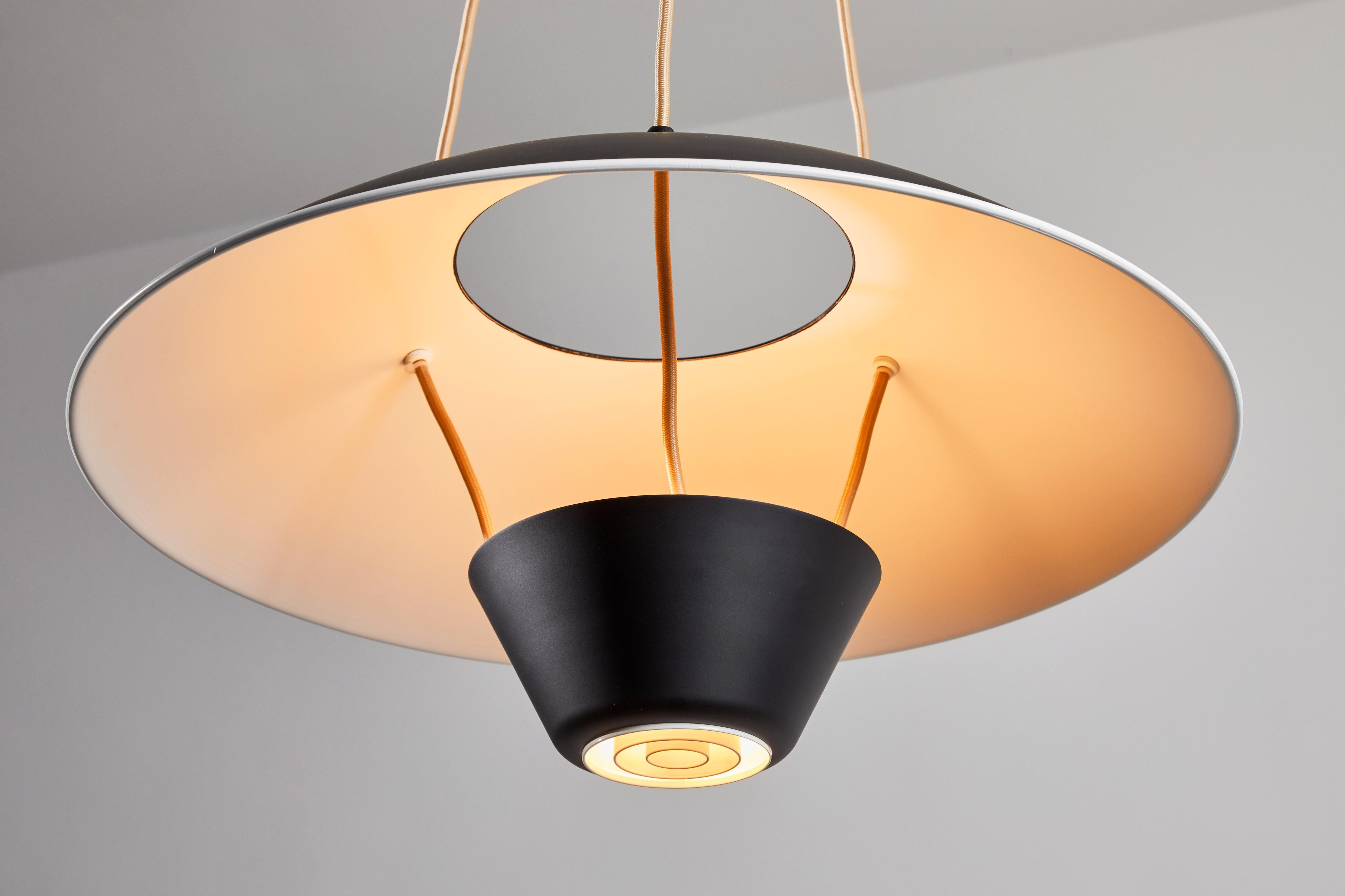 Metal M4 Suspension Light by Michel Mortier for Disderot For Sale