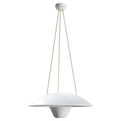 Lampe suspendue blanche M4 de Disderot