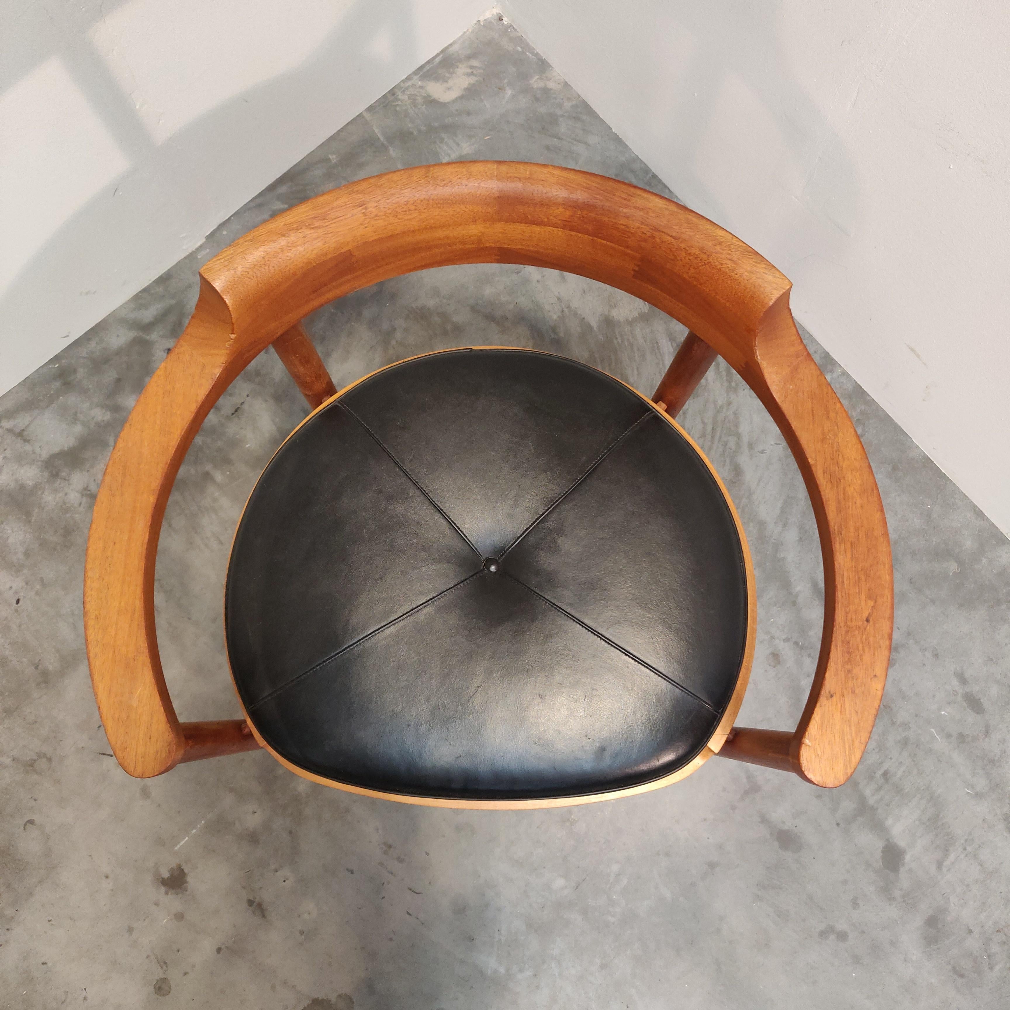 M40 Chair by Henning Jensen & Torben Valeur for Munch Møbler, Denmark For Sale 2