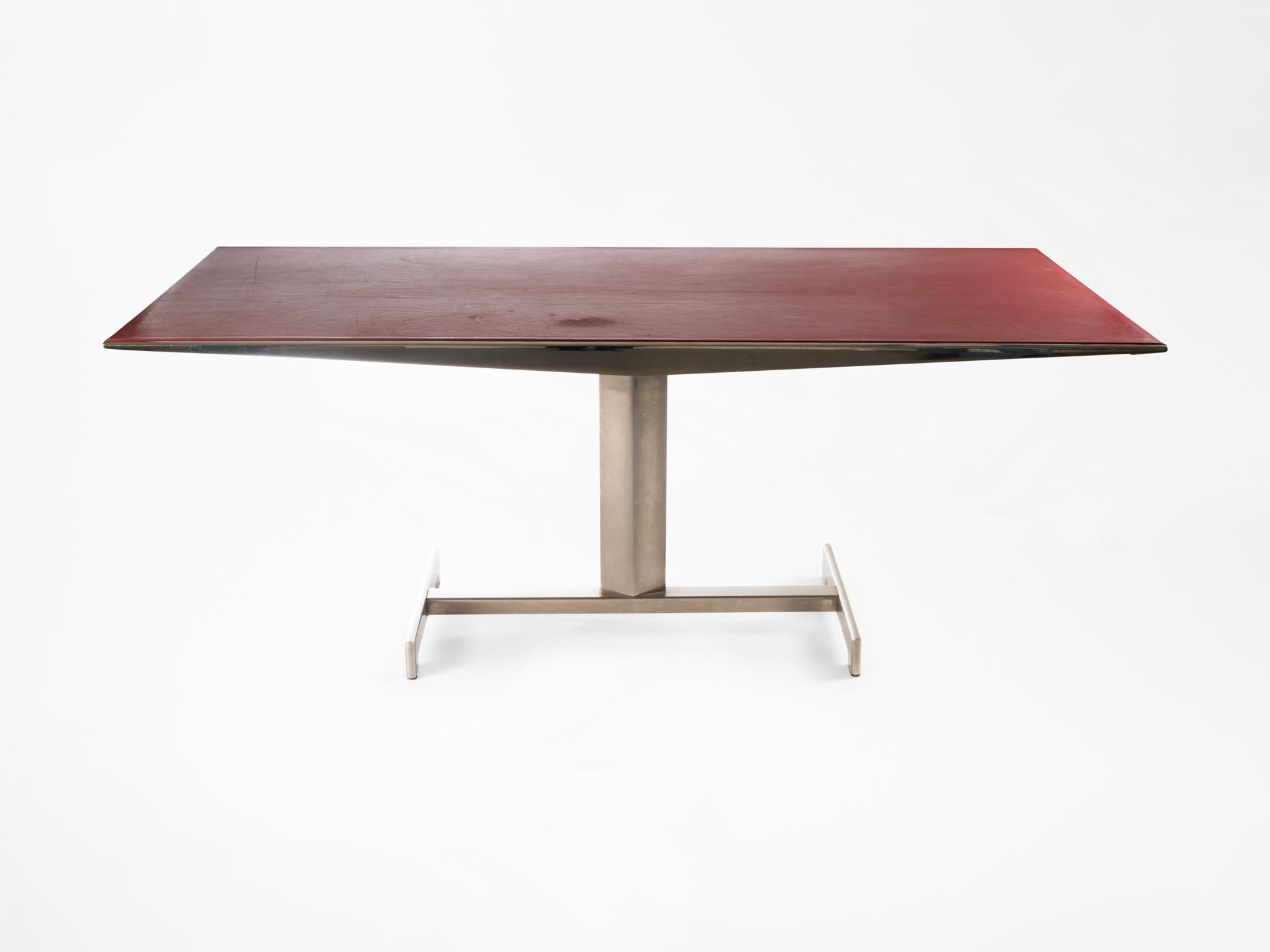 Jean Prouve is known as a pioneer of modern architecture and design. His furniture, usually made with basic materials such as plywood and metal was always designed to be very practical, and easily mass-produced, which didn’t make it very popular