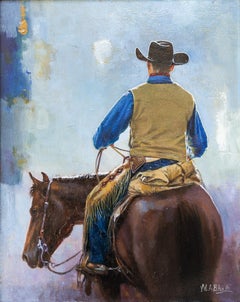 "Return of the Buckaroo" Rodeo Cowboy Scene