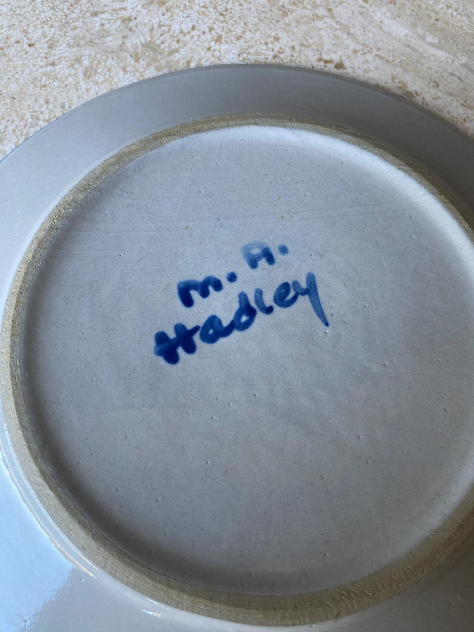 M.A. Hadley Cow Dish / Plate, United States,  20th Century For Sale 3