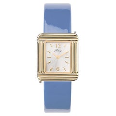 Ma Première Gold & Steel Watch, Blue Calf Leather Strap, Ma Première Collection