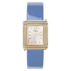 Ma Première Gold & Steel Watch, Blue Calf Leather Strap, Ma Première Collection