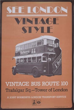 See One Vintage Style, poster vintage originale di M.A. Welch & Brian Harris
