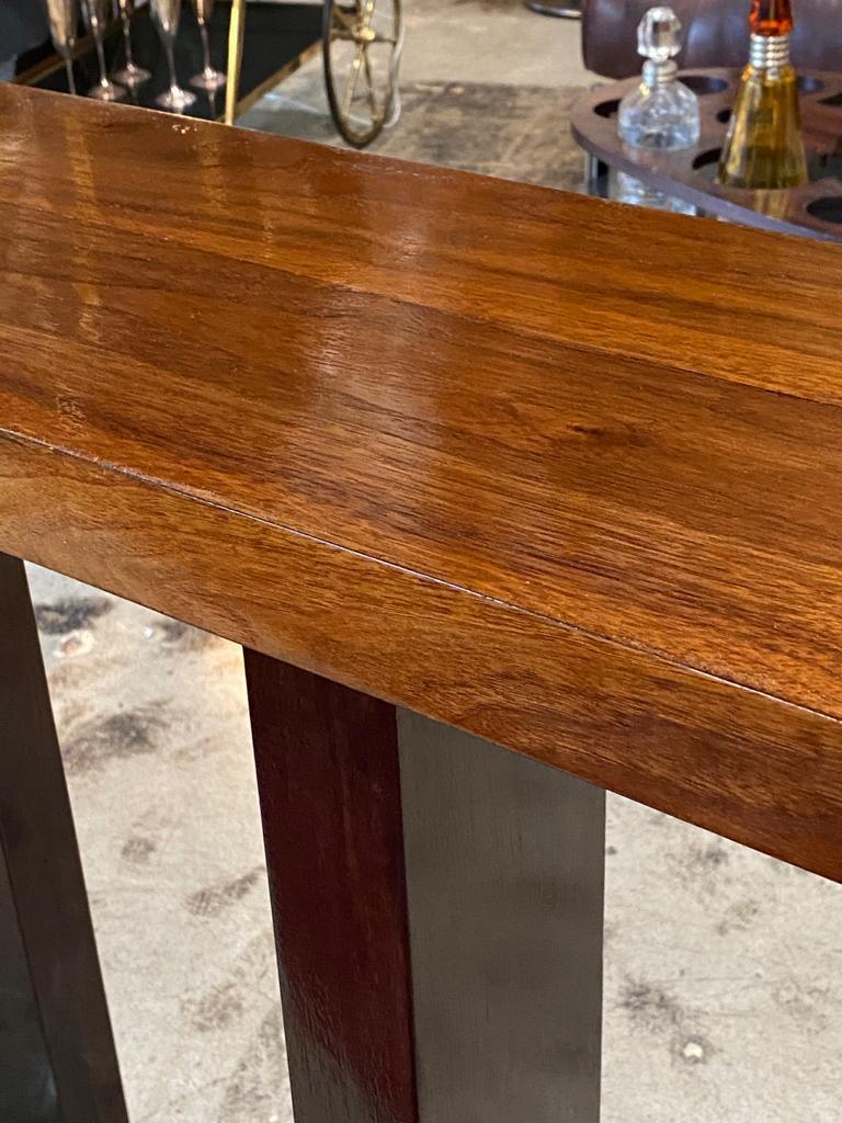 Ma39 Solid Walnut Side Tables / Consoles, 21st Century For Sale at 1stDibs