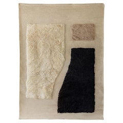 MAAJ Tapis de laine berbère personnalisé Moderne Tissé à la main Grand Minimaliste Contemporain