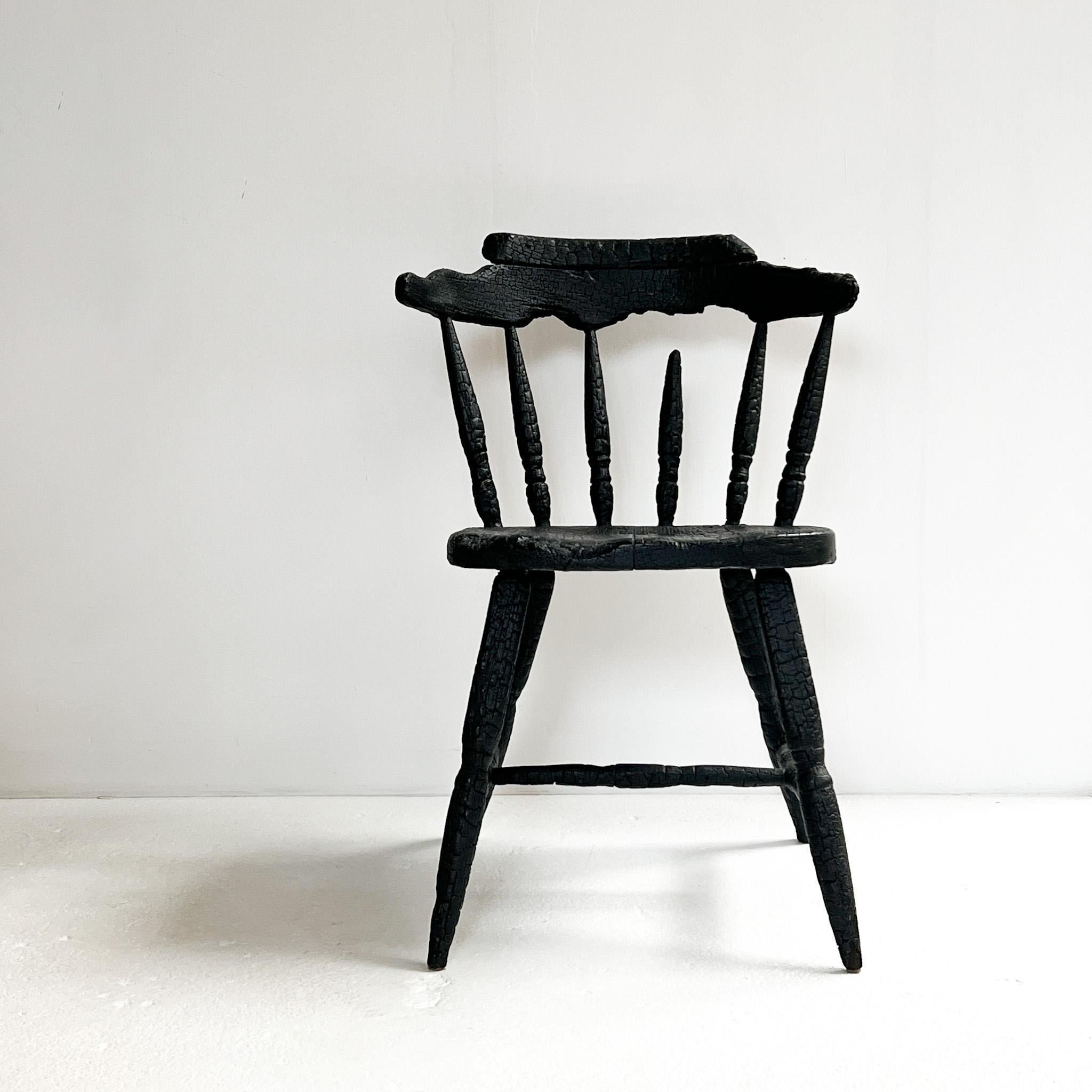 Maarten Baas Where there is smoke chair, dutch design For Sale 2