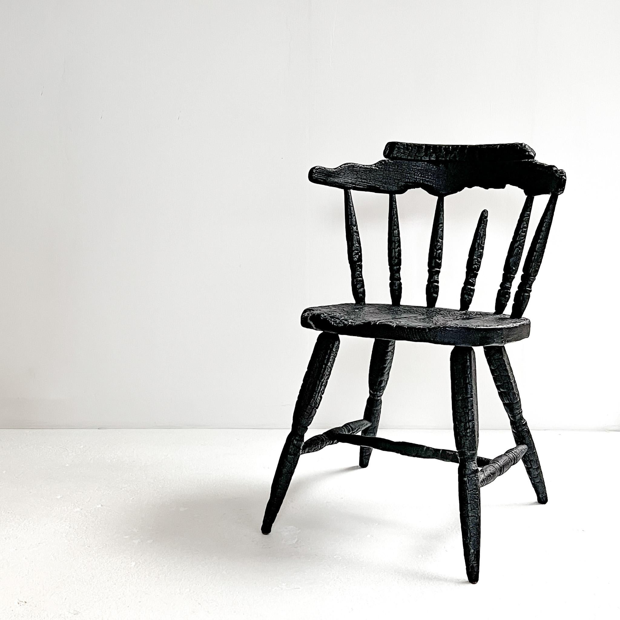 Maarten Baas Where there is smoke chair, dutch design For Sale 3